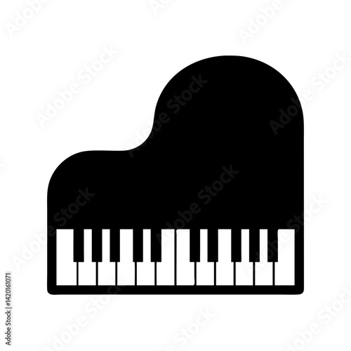 Grand piano music instrument keyboard keys musical black and white concert classical melody song art