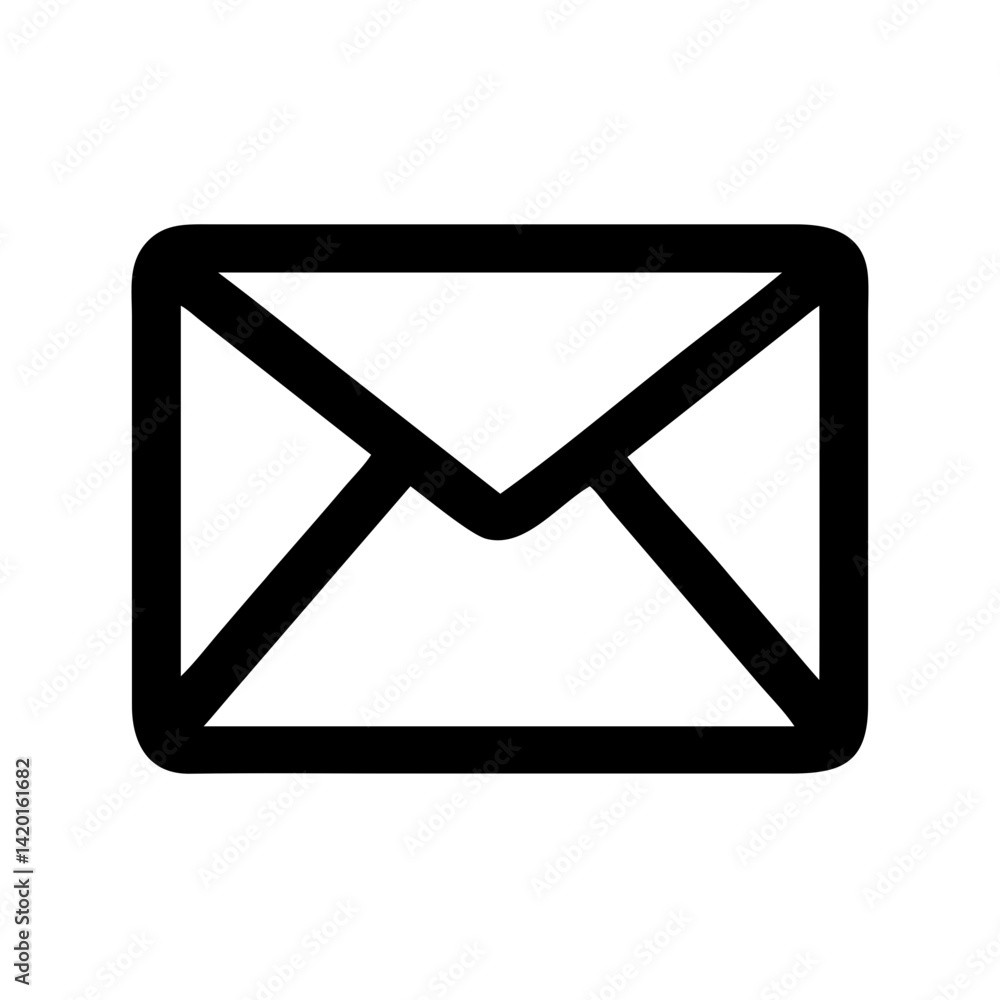 Email icon vector illustration for message, mail, contact, and newsletter design element graphic Email icon vector illustration for message, mail, contact, and newsletter design element graphic
