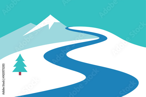 road to the mountains