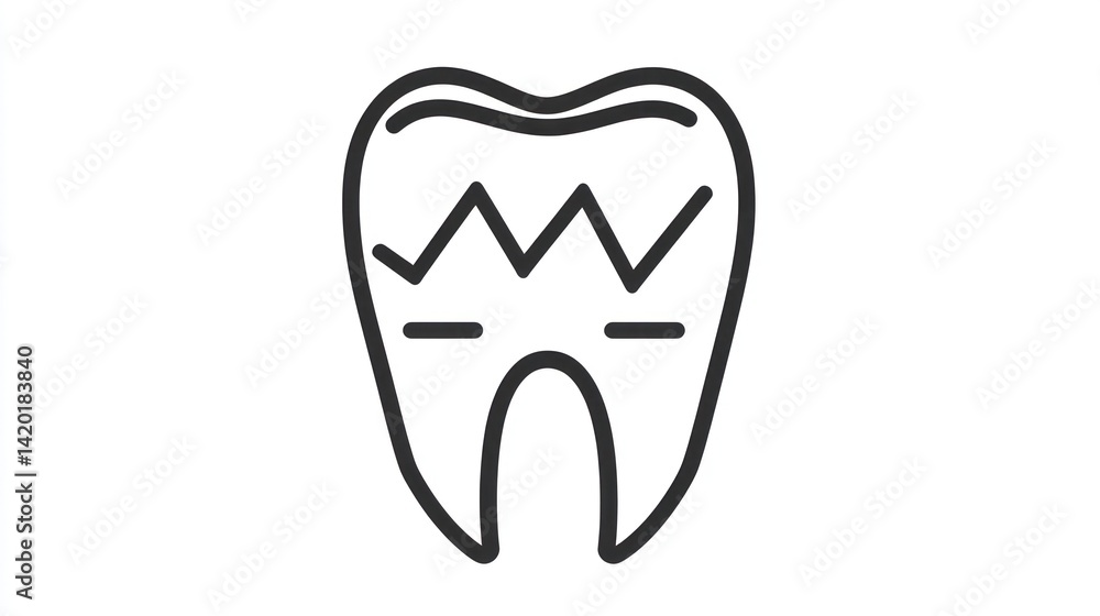 Dental Chart Illustration of Tooth Condition Dental Chart Illustration of Tooth Condition