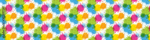 Abstract colourful paint brush and strokes, splash colours pattern background. Creative nice hand drawn , flick colors and stripes texture for your design