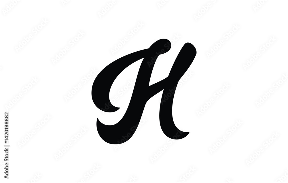 Elegant Letter H logo Vector Template Initial Letter H Logo Design Vector Template. Creative And Modern H logo Elegant Letter H logo Vector Template Initial Letter H Logo Design Vector Template. Creative And Modern H logo