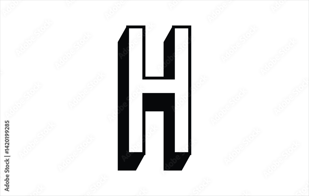 Elegant Letter H logo Vector Template Initial Letter H Logo Design Vector Template. Creative And Modern H logo Elegant Letter H logo Vector Template Initial Letter H Logo Design Vector Template. Creative And Modern H logo