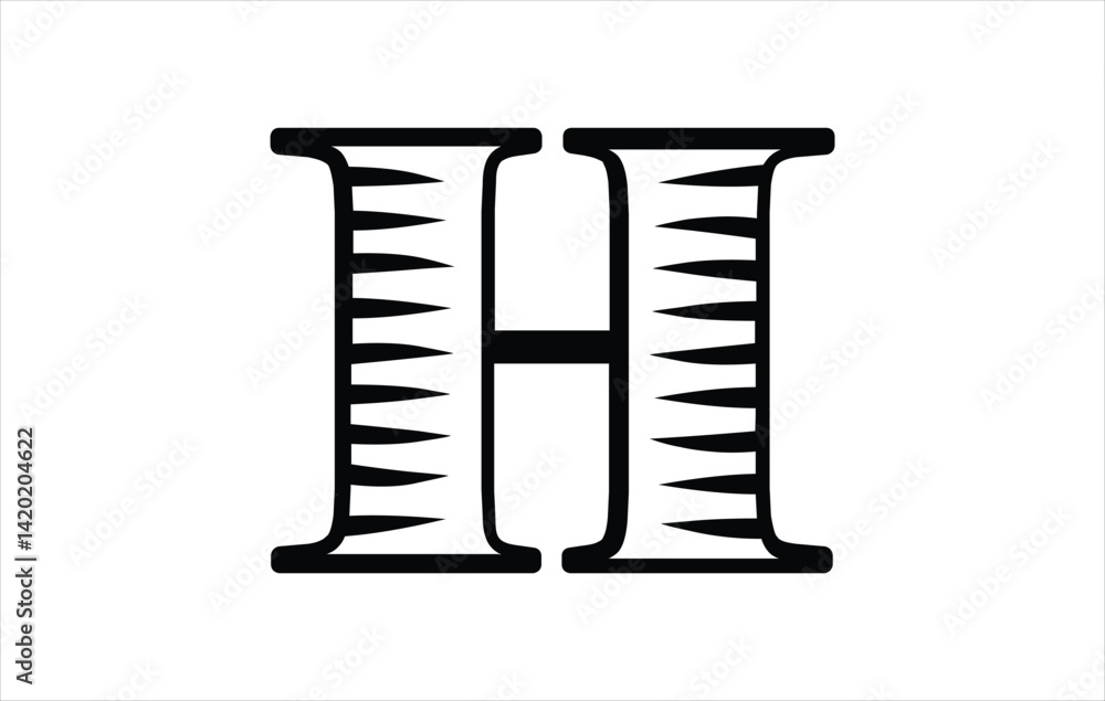 Elegant Letter H logo Vector Template Initial Letter H Logo Design Vector Template. Creative And Modern H logo Elegant Letter H logo Vector Template Initial Letter H Logo Design Vector Template. Creative And Modern H logo