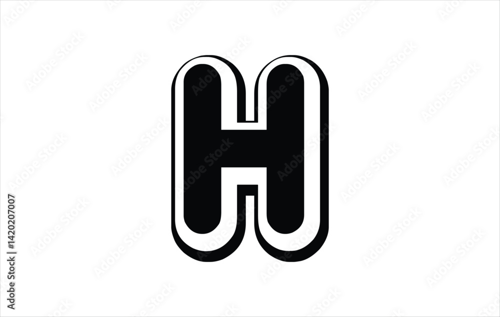 Elegant Letter H logo Vector Template Initial Letter H Logo Design Vector Template. Creative And Modern H logo Elegant Letter H logo Vector Template Initial Letter H Logo Design Vector Template. Creative And Modern H logo