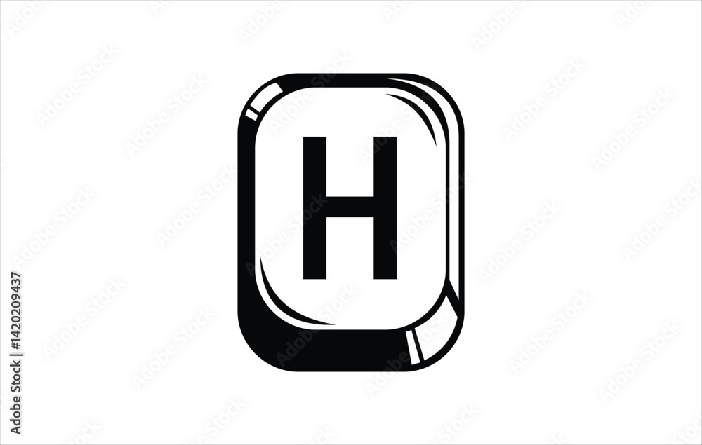 Elegant Letter H logo Vector Template Initial Letter H Logo Design Vector Template. Creative And Modern H logo Elegant Letter H logo Vector Template Initial Letter H Logo Design Vector Template. Creative And Modern H logo