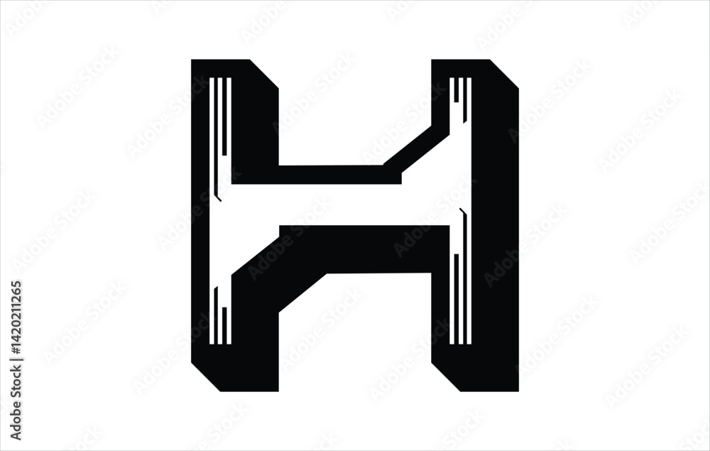 Elegant Letter H logo Vector Template Initial Letter H Logo Design Vector Template. Creative And Modern H logo Elegant Letter H logo Vector Template Initial Letter H Logo Design Vector Template. Creative And Modern H logo