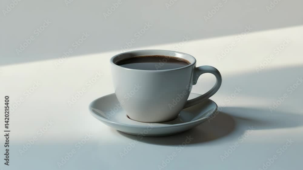 Isolated Coffee Cup on Background Isolated Coffee Cup on Background