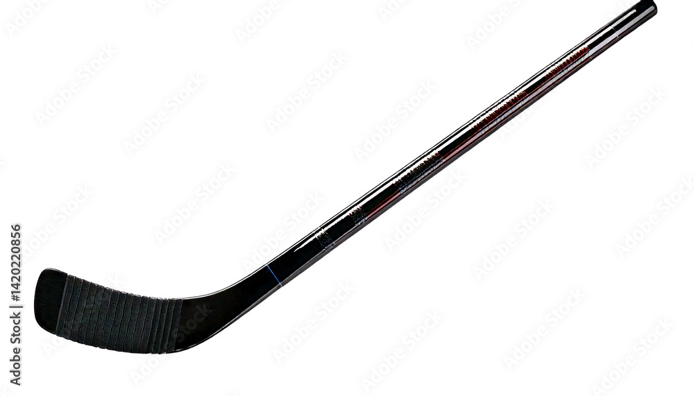 Naklejka premium ice hockey stick isolated on solid white background Png