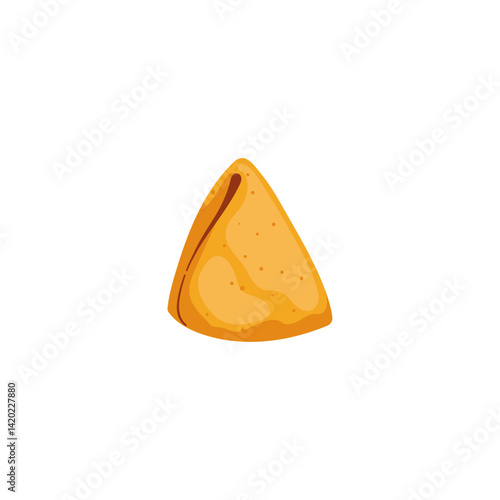 Samusa icon flat vector design