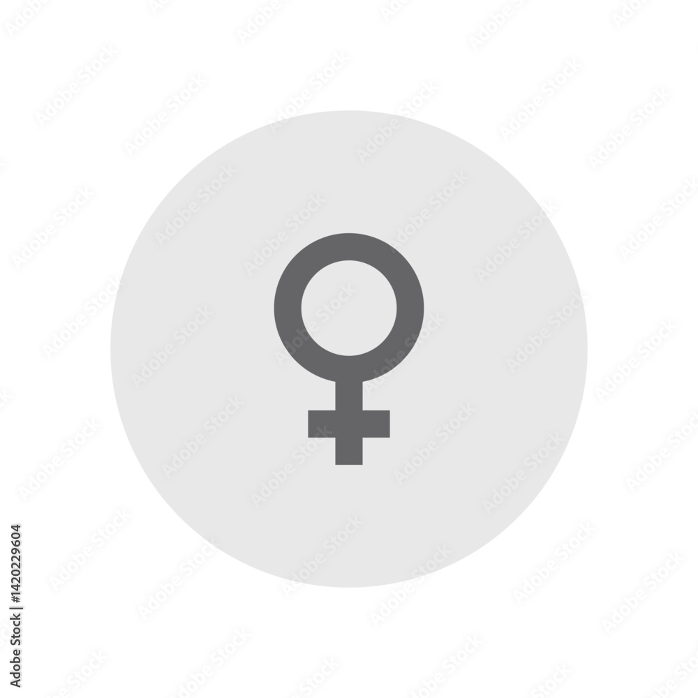 Fototapeta premium Female Icon