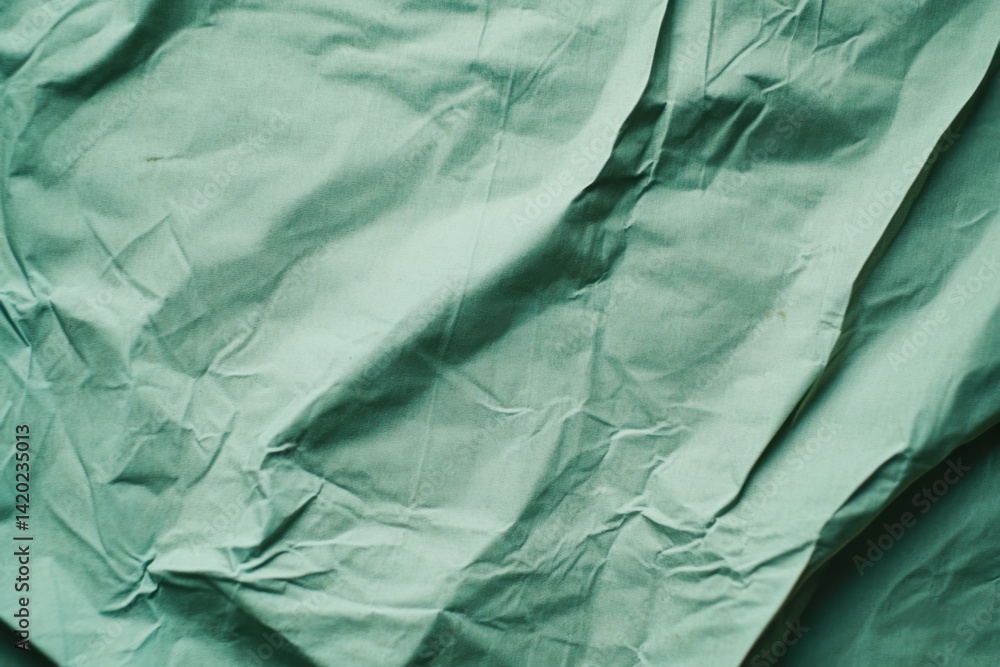 custom made wallpaper toronto digitalWrinkled teal fabric texture