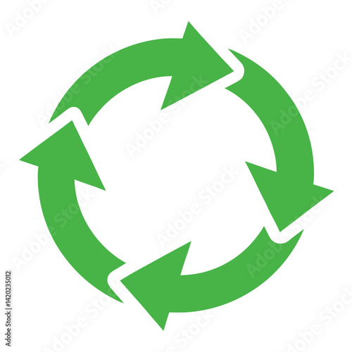 recycled energy loop icon