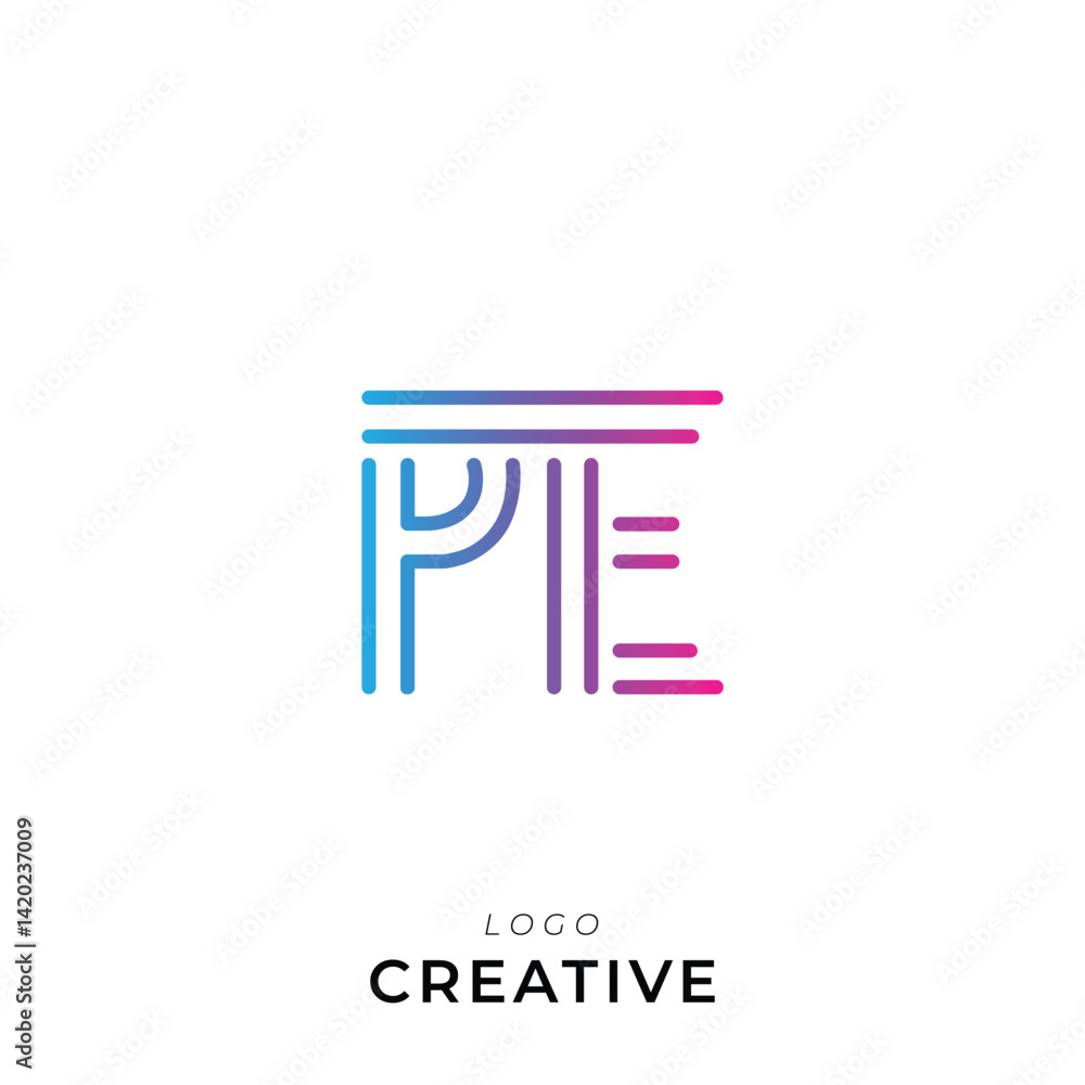 PE Creative Premium Vector latter logo design. Creative Logo. Vector Illustration logo. letters Logo. Creative Logo. Minimal feminine monogram and logo. Elegant leaves. Modern design PE Creative Premium Vector latter logo design. Creative Logo. Vector Illustration logo. letters Logo. Creative Logo. Minimal feminine monogram and logo. Elegant leaves. Modern design