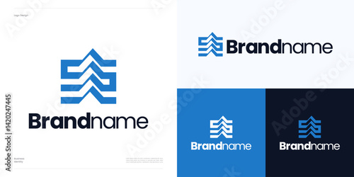 Creative Letter S home roof logo icon design vector, Initial S house symbol for real estate, architect repair, architecture, roofing, building construction, residential agency, interior furniture sign