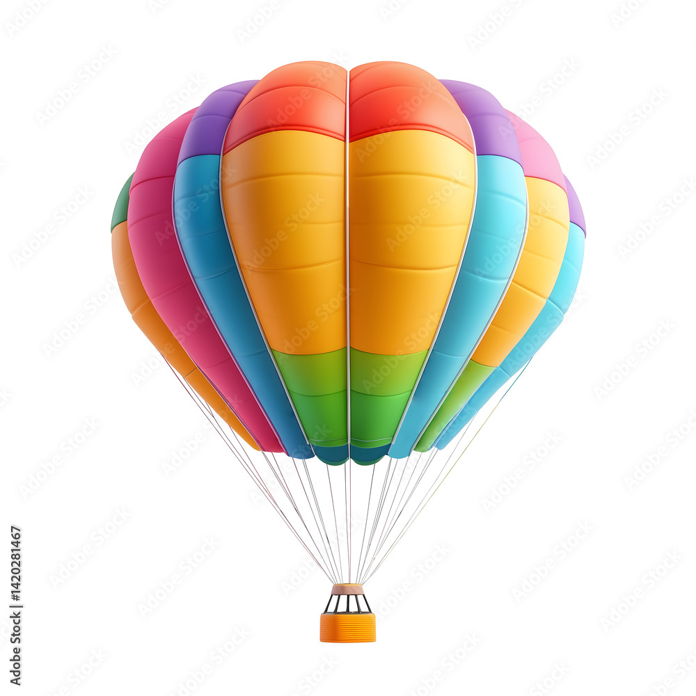 Naklejka premium hot air balloon