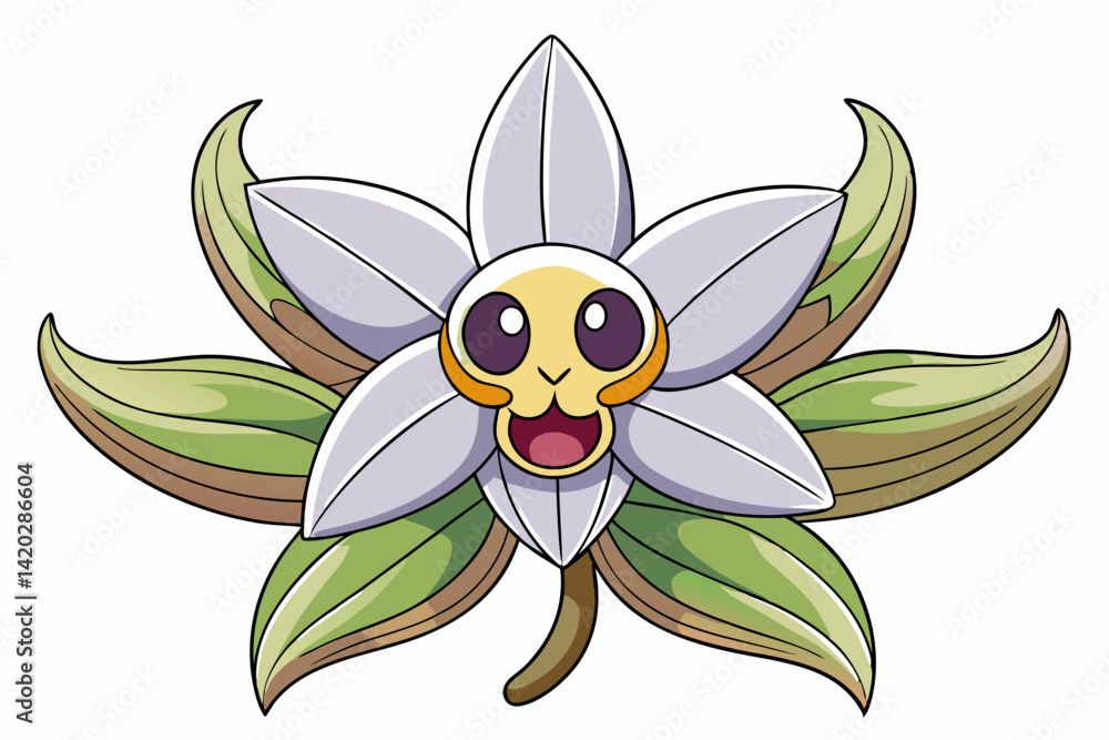 Obraz premium orange lily isolated on white