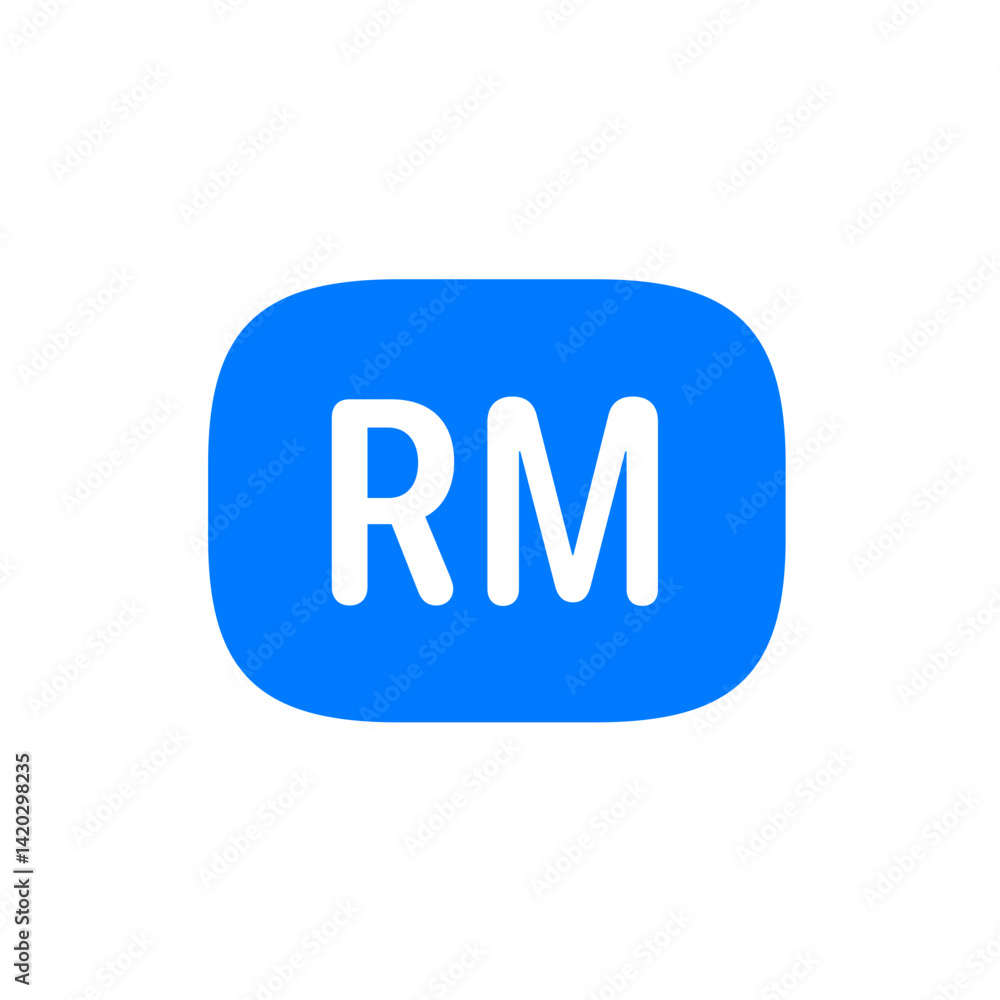 RM Button Horizontal Filled RM Button Horizontal Filled