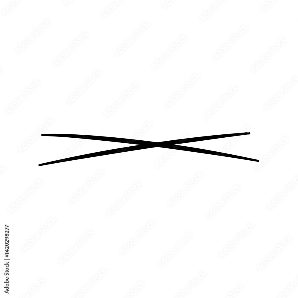 Doodle grunge lines, scrawls, underlines strikethroughs. Vector illustration Doodle grunge lines, scrawls, underlines strikethroughs. Vector illustration