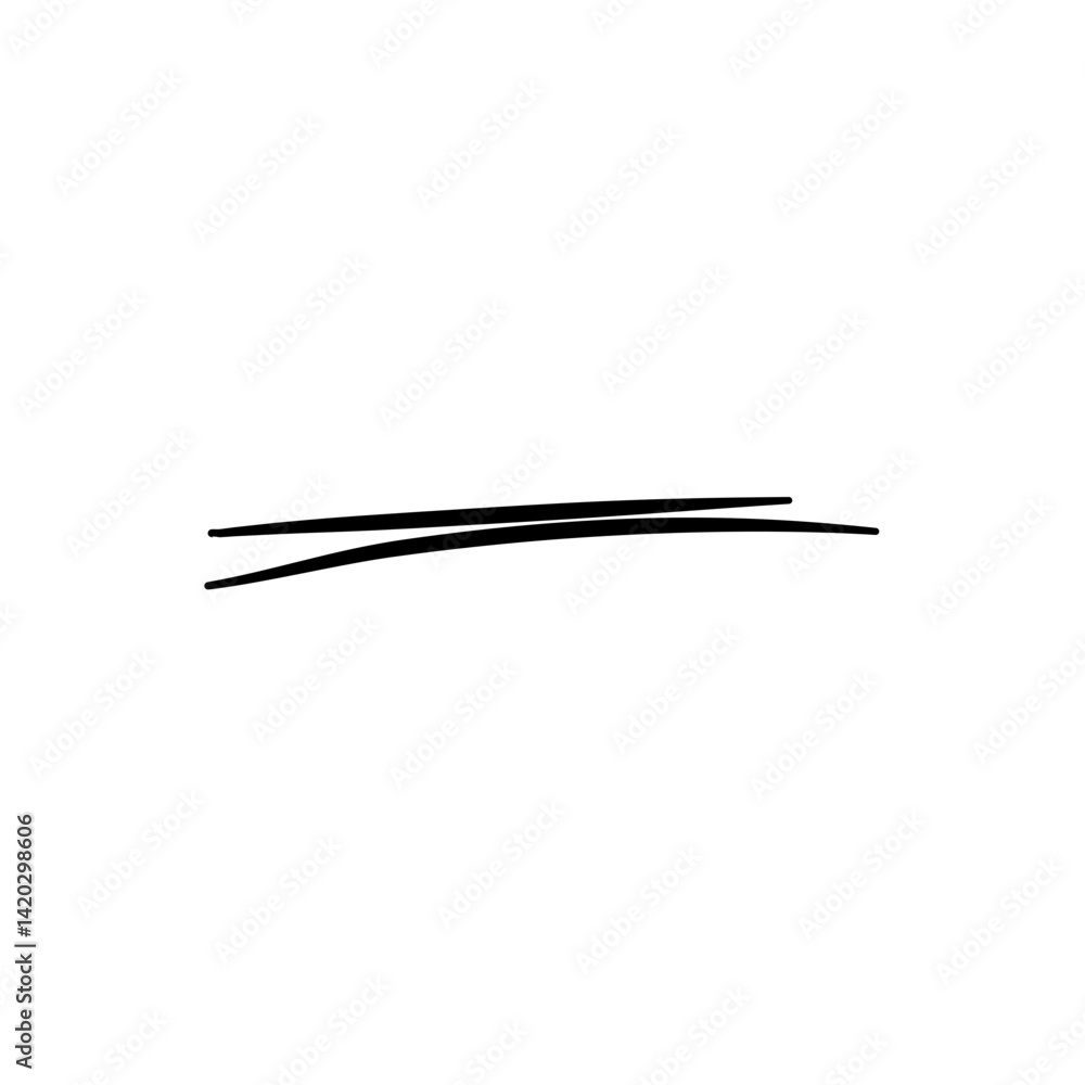 Doodle grunge lines, scrawls, underlines strikethroughs. Vector illustration Doodle grunge lines, scrawls, underlines strikethroughs. Vector illustration