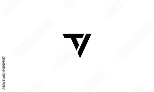 TV initial letters logo Free Download TV initial letters logo - GFXLoad