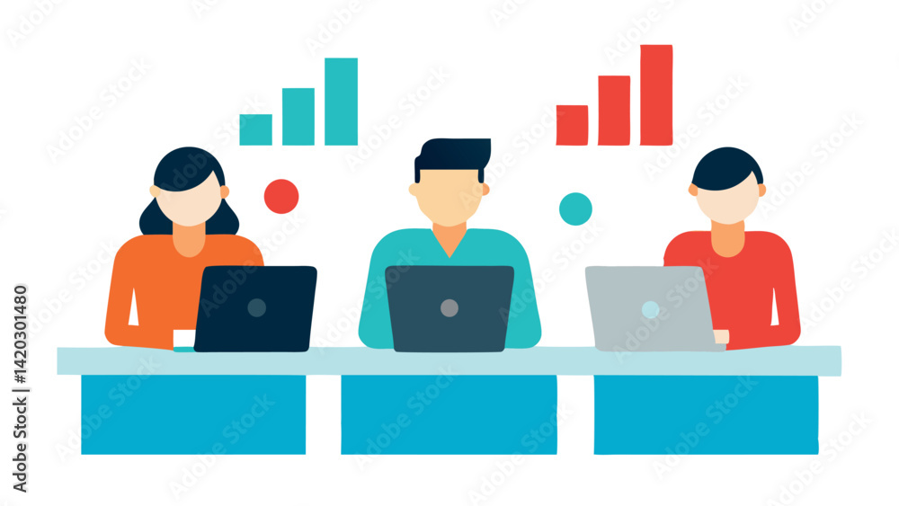 business-team-brainstorming-with-laptops-and-chart business-team-brainstorming-with-laptops-and-chart