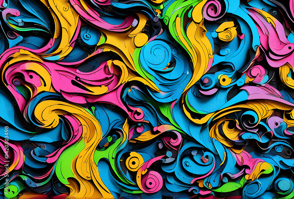 Bright gradient background with mixed colors with tile transition, threads top, in good quality, generative ai Bright gradient background with mixed colors with tile transition, threads top, in good quality, generative ai
