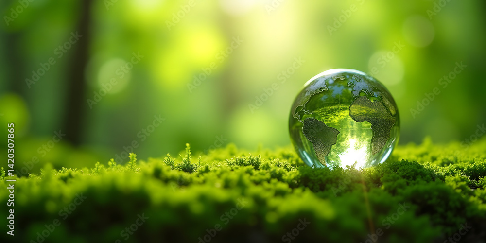 crystal ball in grass crystal ball in grass