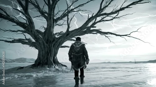 the silence between ice and shadow
