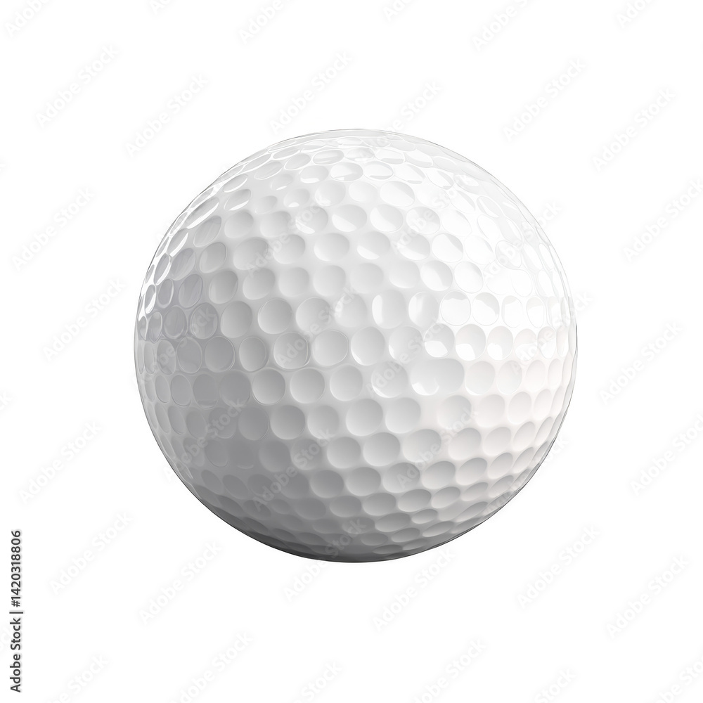 golf ball isolated on white golf ball isolated on white