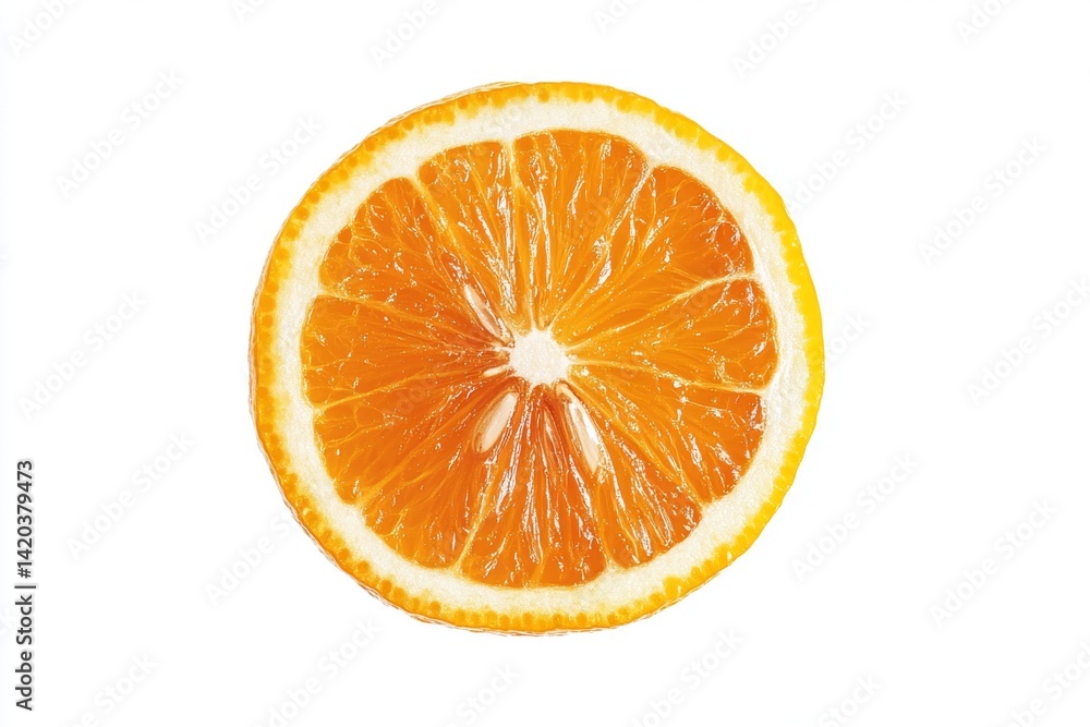 Citrus Slice Closeup Citrus Slice Closeup