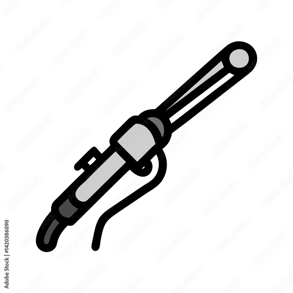 Temperature sensor on a black background, electronic component Temperature sensor on a black background, electronic component
