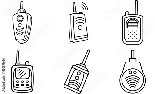 Hand drawn coffee drink with glass cup logo icon design on a white background