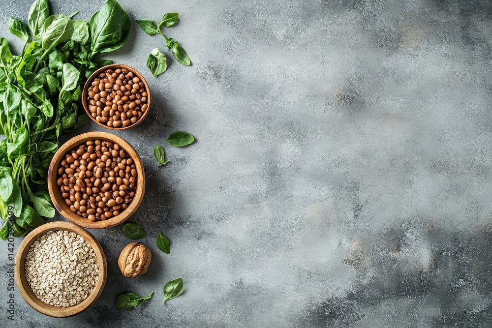 Vibrant Fiber-Rich Foods: A Colorful Array of Fresh Vegetables, Fruits, Cereals, Legumes, Nuts, and Greens for a Low Glycemic Index Diet Vibrant Fiber-Rich Foods: A Colorful Array of Fresh Vegetables, Fruits, Cereals, Legumes, Nuts, and Greens for a Low Glycemic Index Diet