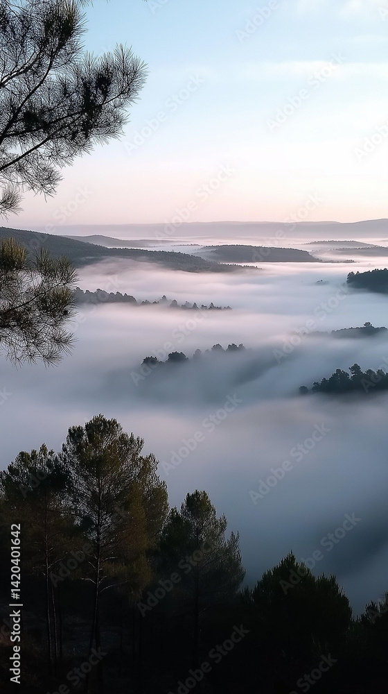 Fototapeta premium sunrise over the river