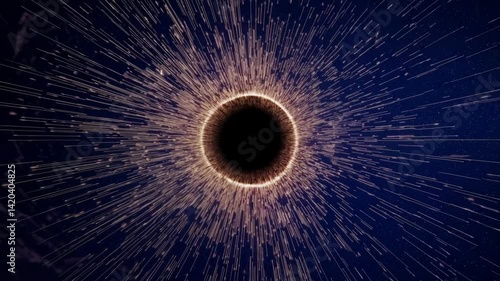 Explore the mesmerizing journey through a black hole's event horizon and its cosmic mysteries in stunning detail