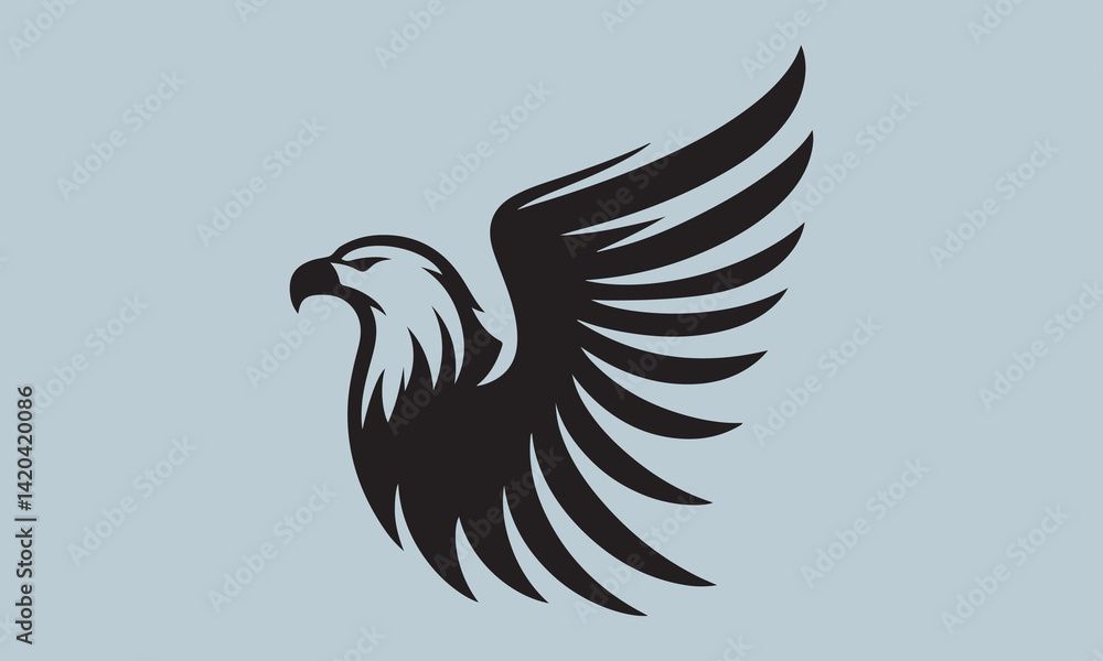 Obraz premium eagle vector illustration