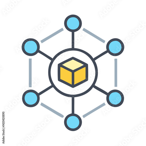 Decentralized Data Network: Blockchain Technology, Communication, and Information Flow