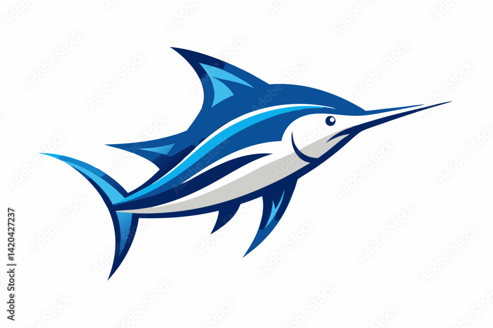 vector illustration of a shark vector illustration of a shark