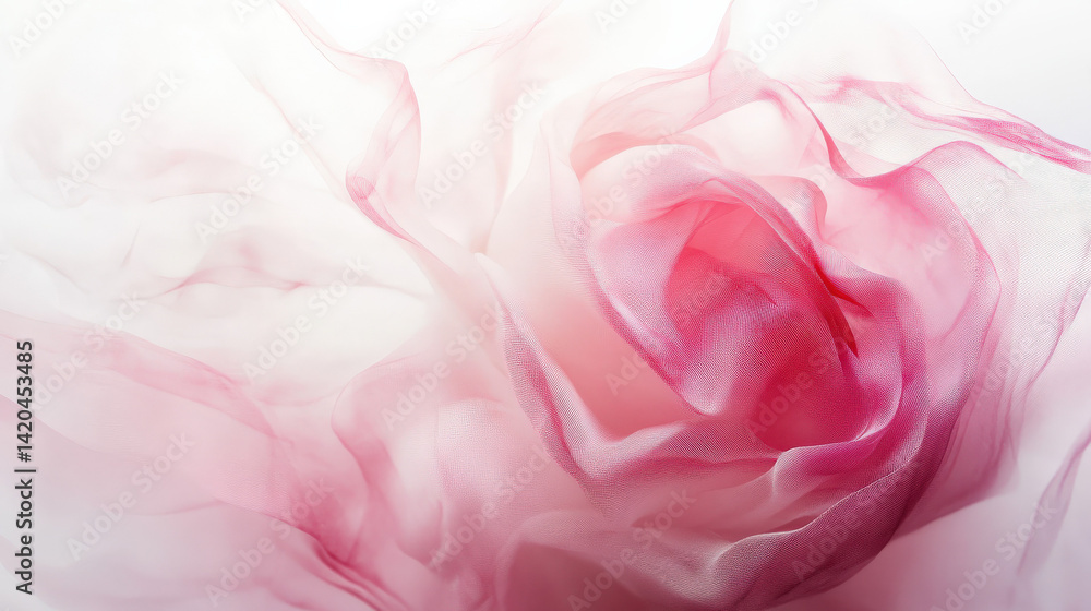 A pink flower with a white background A pink flower with a white background