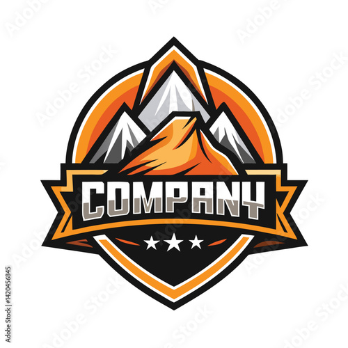 Mountain Peak Company Logo