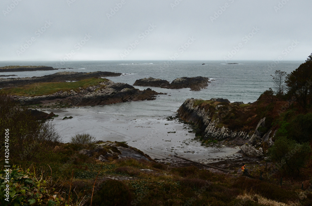 Shallow Tidal Pools Along the Ring of Kerry Shallow Tidal Pools Along the Ring of Kerry