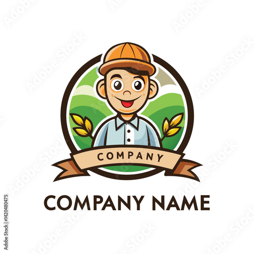 Farmhand logo design