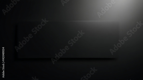 sleek, minimalistic black background with subtle gradients and lighting effects, perfect for showcasing products or text. design evokes sense of elegance and sophistication