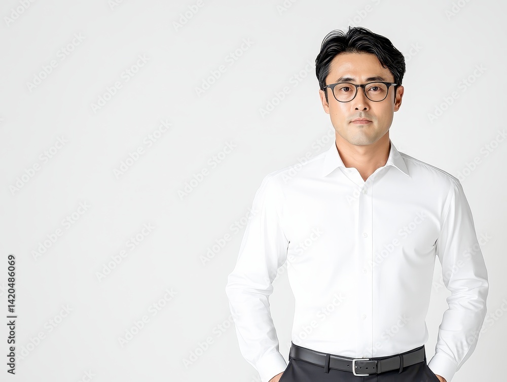Fototapeta premium Businessman in formal attire