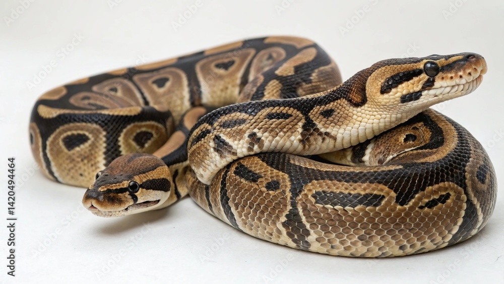 Ball Python on studio background
Ball Python on studio background