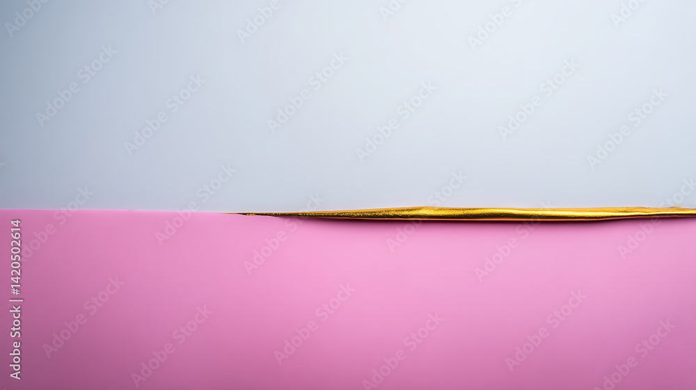 Fototapeta premium smooth gradient transition from blush pink to champagne gold creates visually appealing background, perfect for various design projects. soft colors evoke sense of elegance and warmth