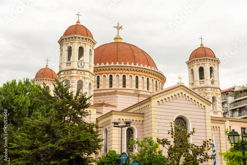 Orthodox church in Thessaloniki historic  center, Greece