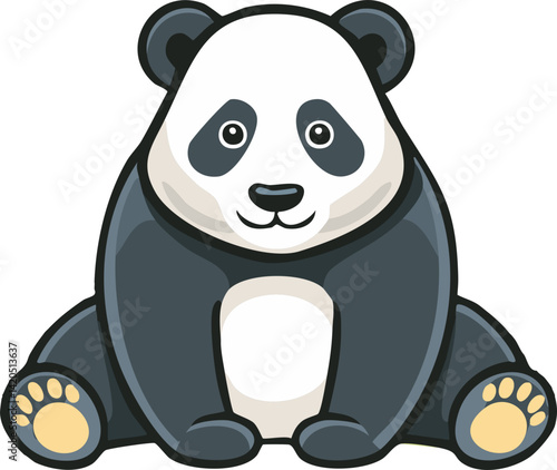 Black and white panda