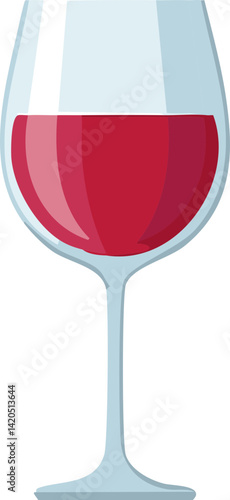 glass of red wine